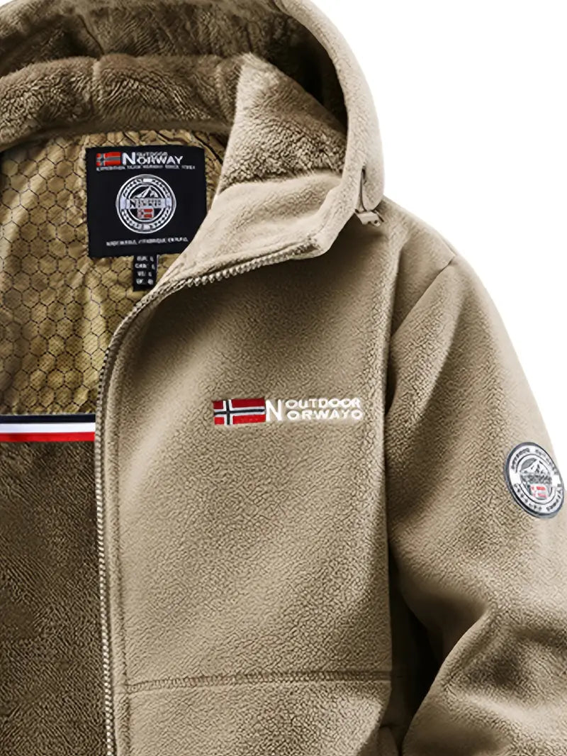 Nathaniel | Polarowa Kurtka Zimowa z Ociepleniem