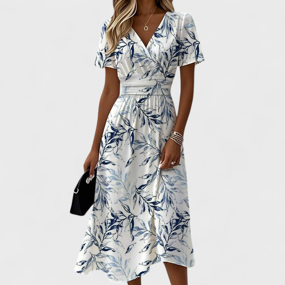 Katie - Elegancka sukienka w kwiaty