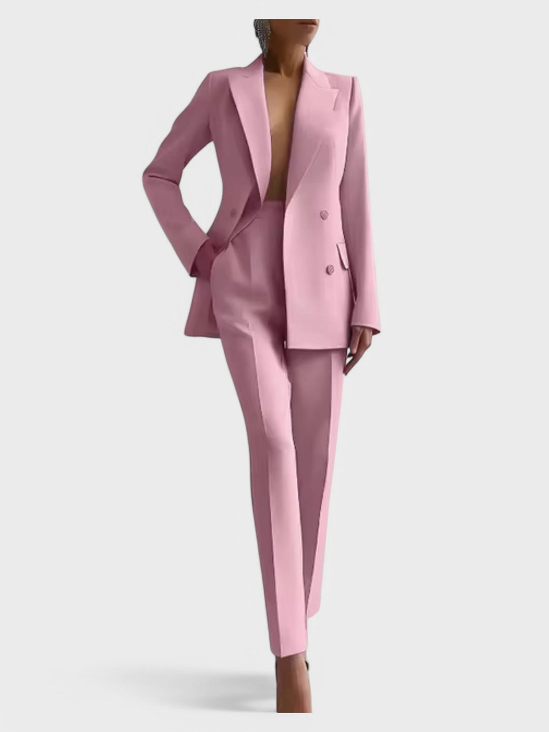 Marisa – Zestaw Marynarka i Spodnie Plisowane