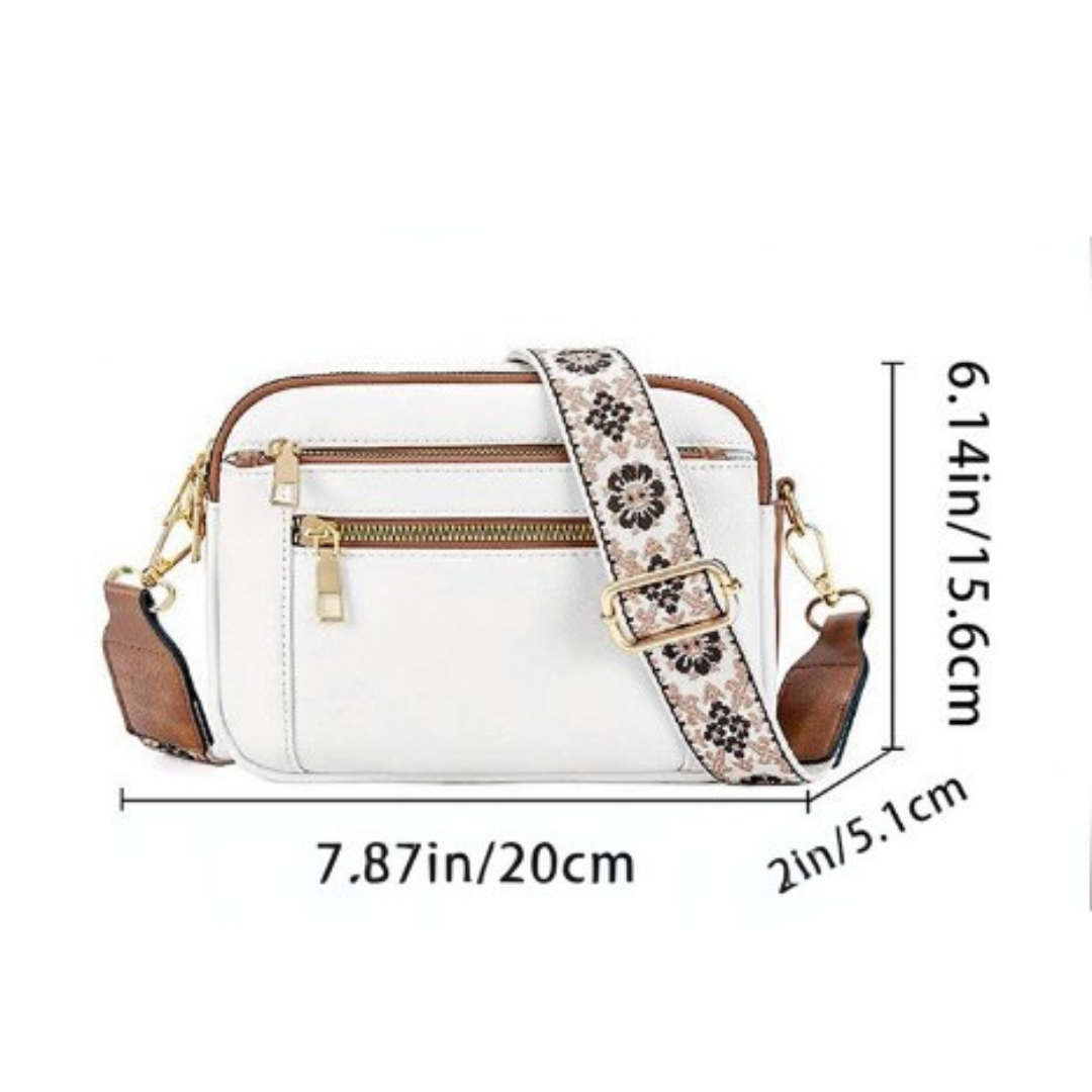 Karolina | Elegancka skórzana torba na ramię