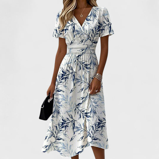 Katie - Elegancka sukienka w kwiaty