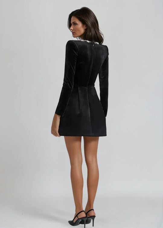 NOMI | Abito Mini in Velluto