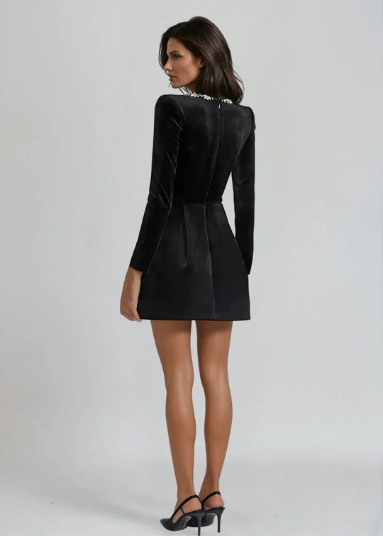 Willow | Aksamitna Sukienka Mini