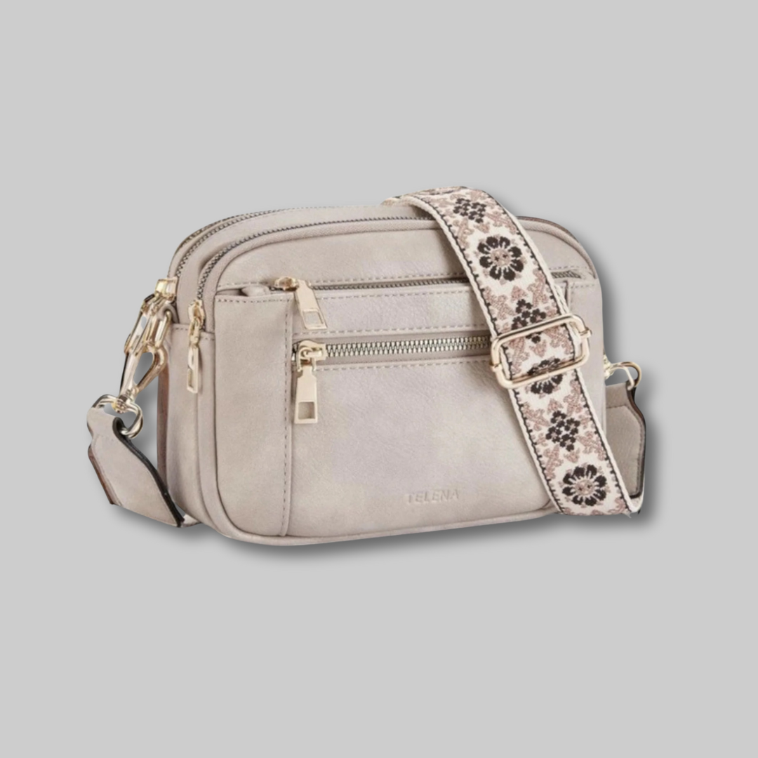Karolina | Elegancka skórzana torba na ramię