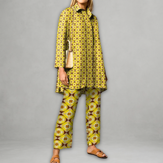 Lilka – Dwuczęściowy komplet w stylu vintage