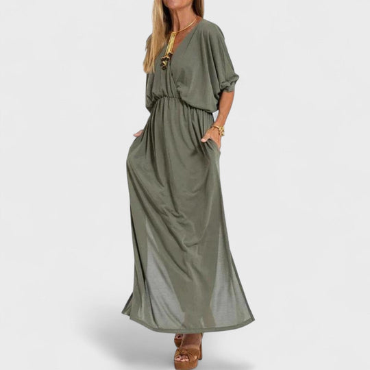 Lani – Długa sukienka vintage