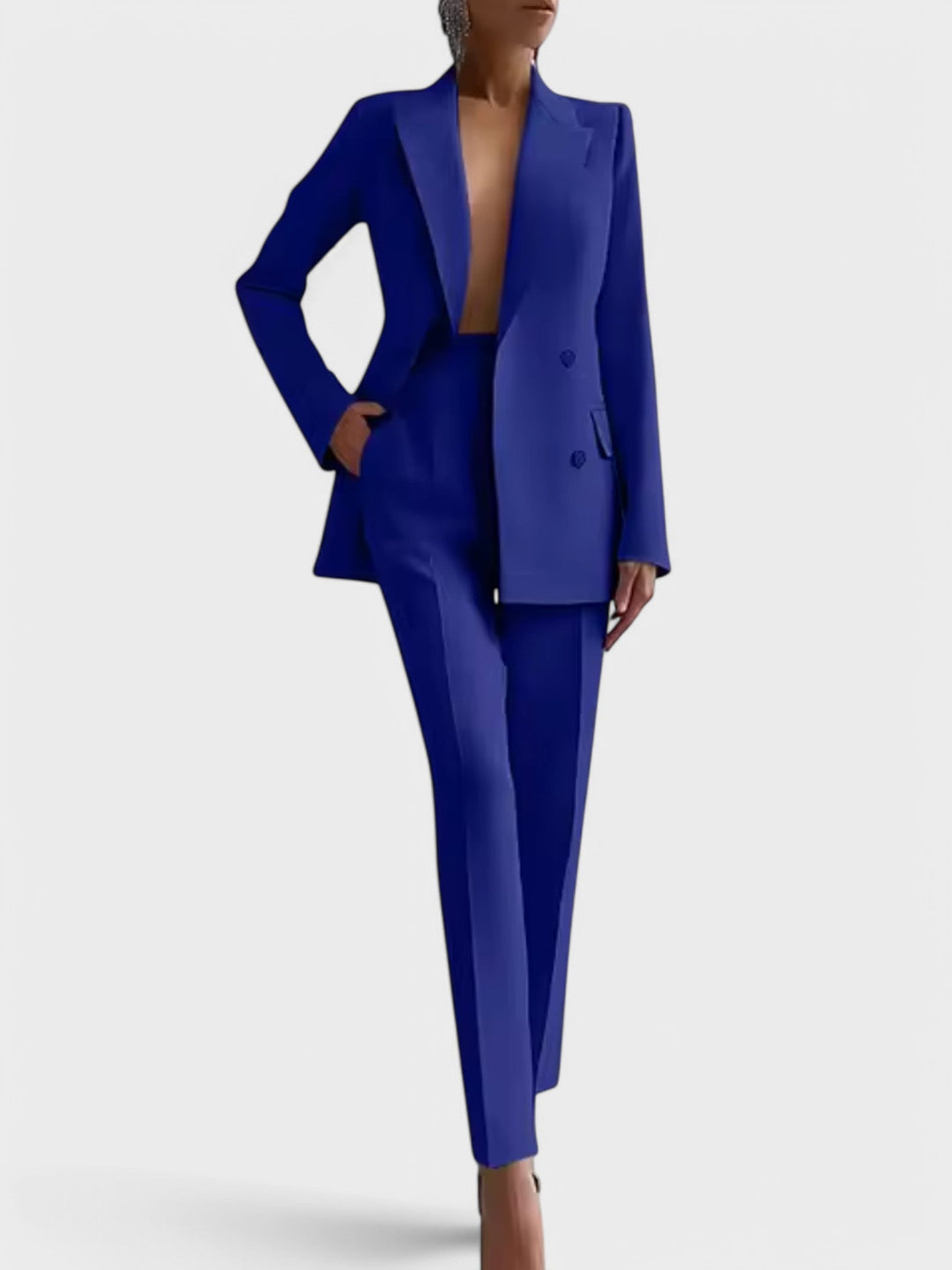 Marisa – Zestaw Marynarka i Spodnie Plisowane