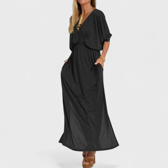 Lani – Długa sukienka vintage