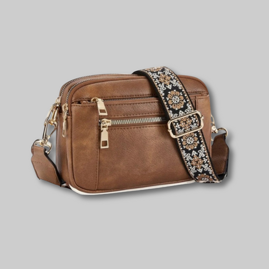 Karolina | Elegancka skórzana torba na ramię