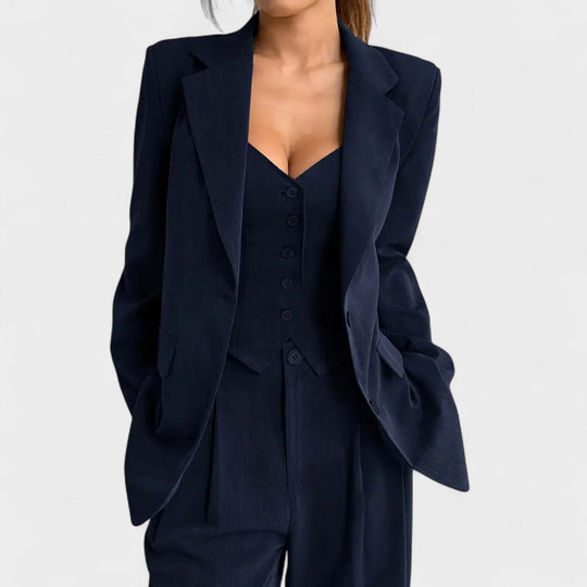 Hailey - Elegancki Garnitur 3‑Częściowy