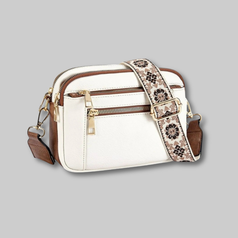 Karolina | Elegancka skórzana torba na ramię