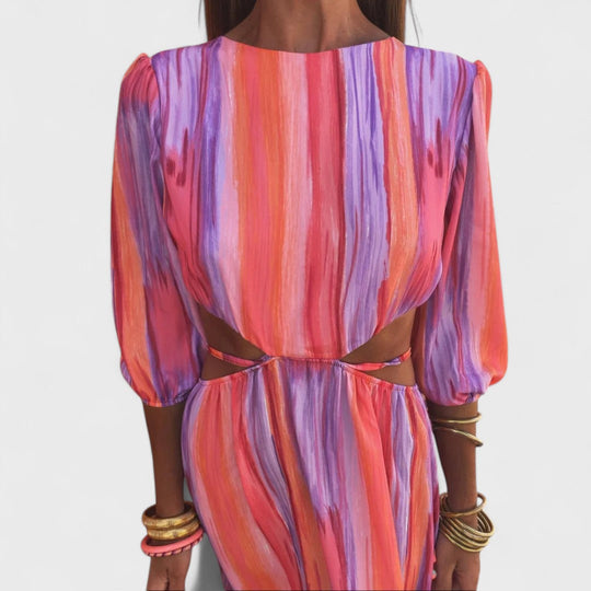 Paloma - Elegancka sukienka z wycięciami