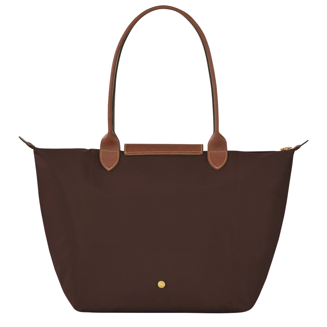 Longchamp - Duża torba Le Pliage, hebanowa