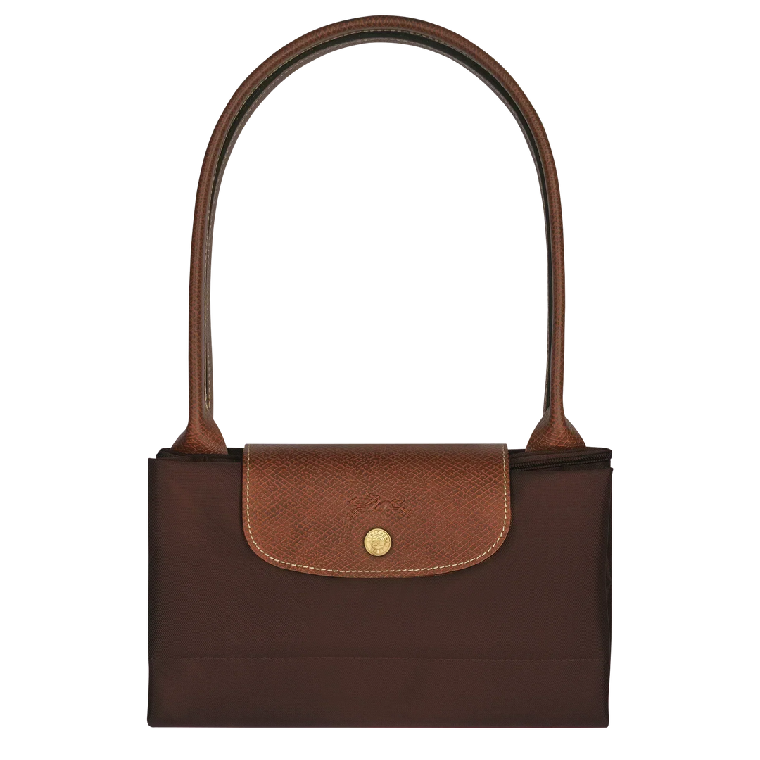 Longchamp - Duża torba Le Pliage, hebanowa
