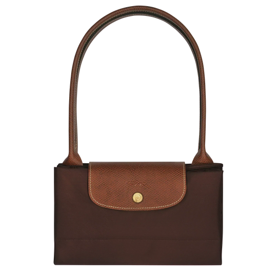Longchamp - Duża torba Le Pliage, hebanowa