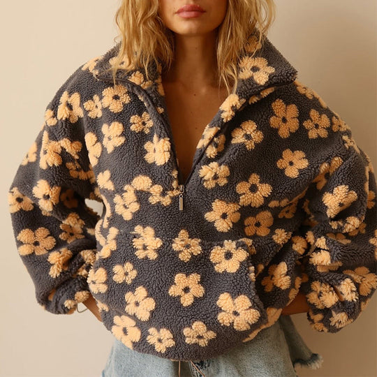 Daisy | Polarowy sweter Bloom