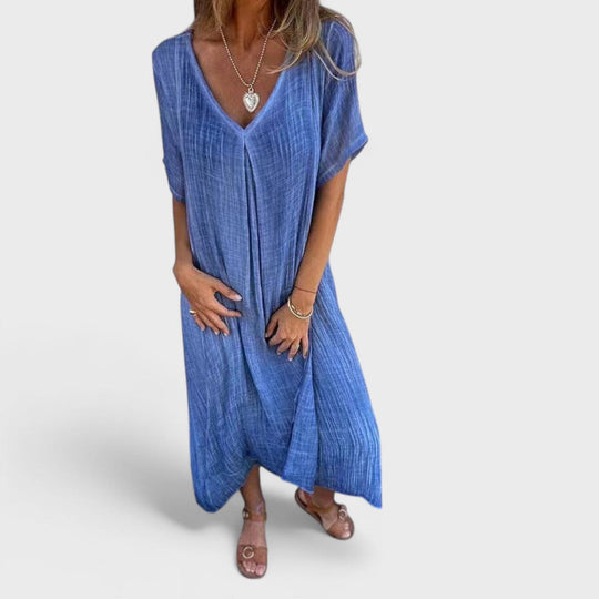 Naia - Sukienka z dekoltem w kształcie V