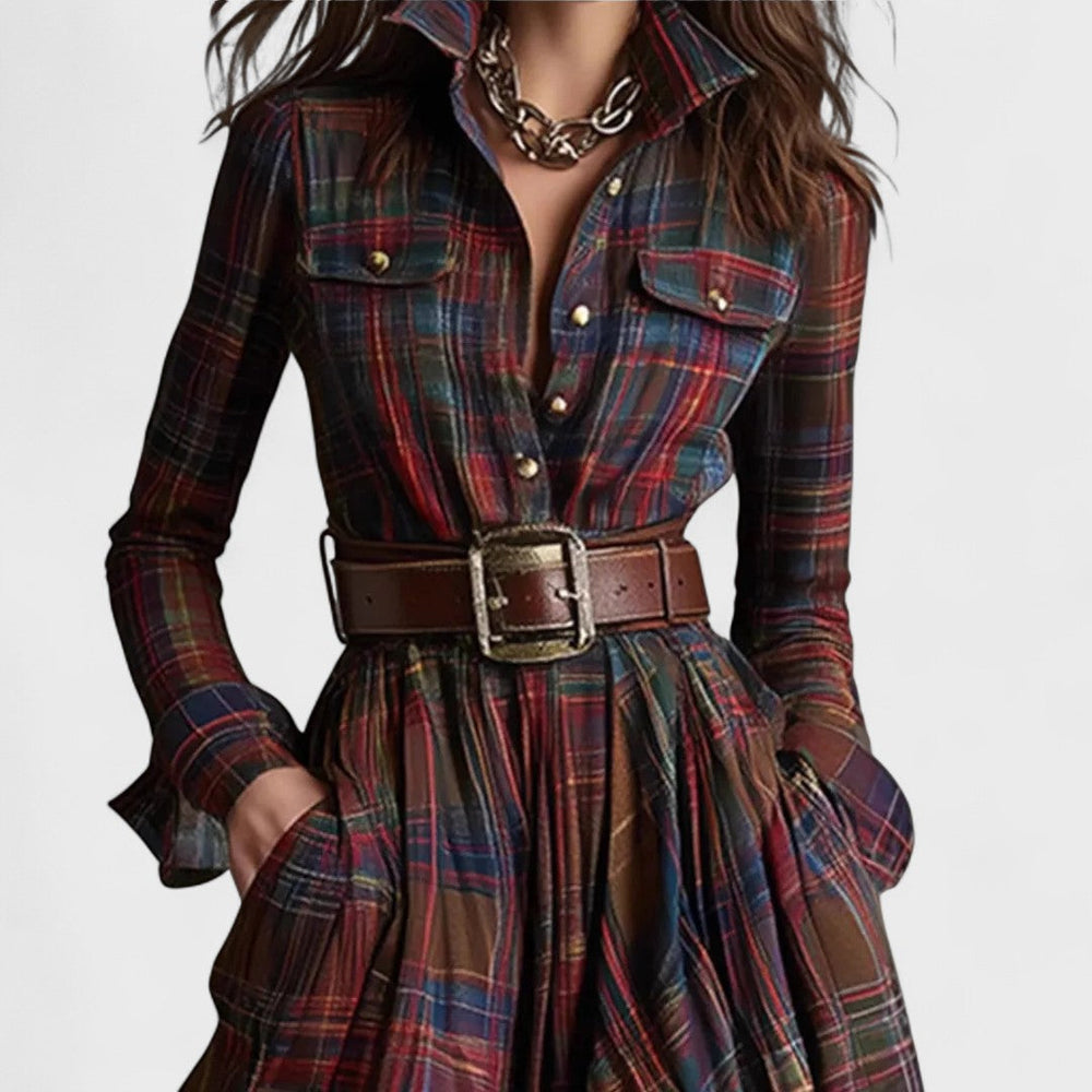 Bryanna - Sofistykowana sukienka maxi