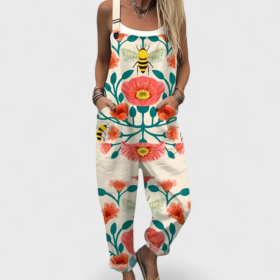 Anja - Wygodny i elegancki kombinezon o luźnym kroju