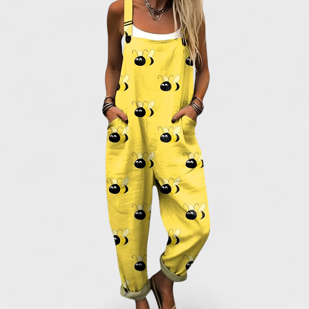 Anja - Wygodny i elegancki kombinezon o luźnym kroju