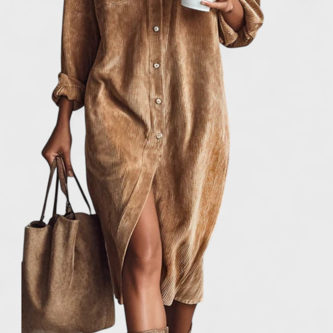 Lova - Nowoczesna sukienka o luźnym kroju