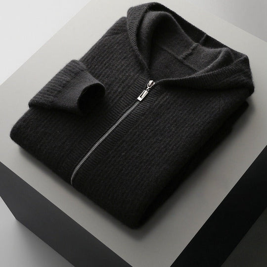 Bluza z wełny merynosów Hoodie