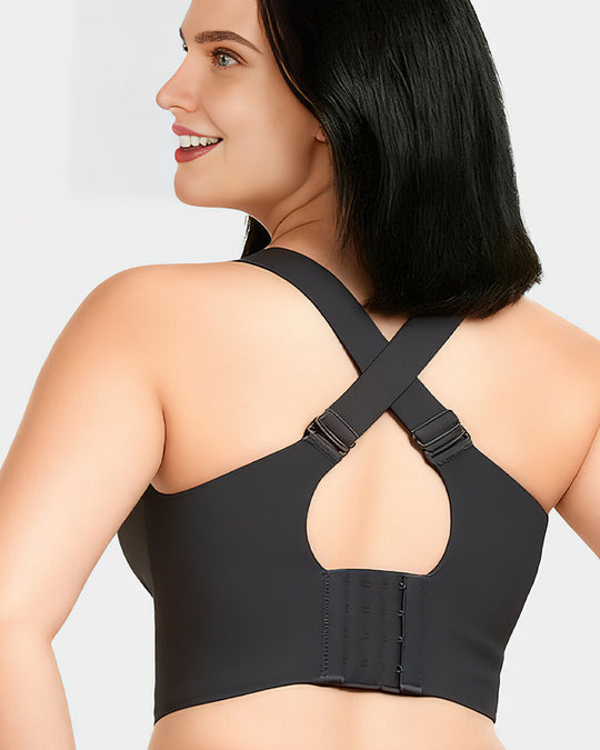 Wygodny Bezfiszbinowy Biustonosz z Pełnym Zakryciem Jelly Smoothing 2.0