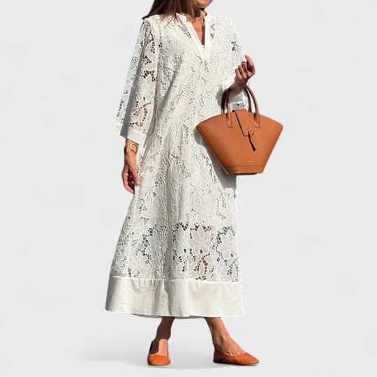 Juliette - Elegancka letnia sukienka bawełniana