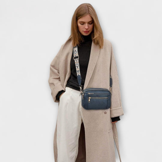 Karolina | Elegancka skórzana torba na ramię