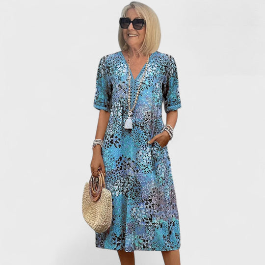 Colette - Wibrująca sukienka midi