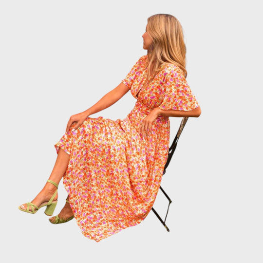 Marlene - Sukienka w kwiaty