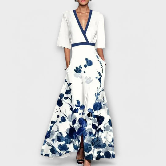 Alma - Elegancka sukienka damska z designem na ramiączkach