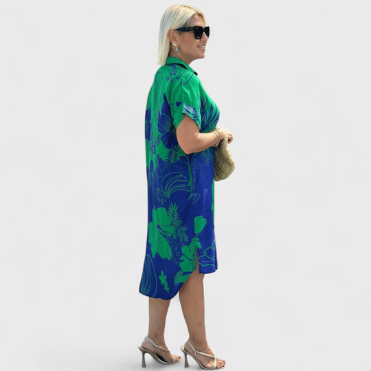 Naomi – Sukienka w kwiatowy wzór